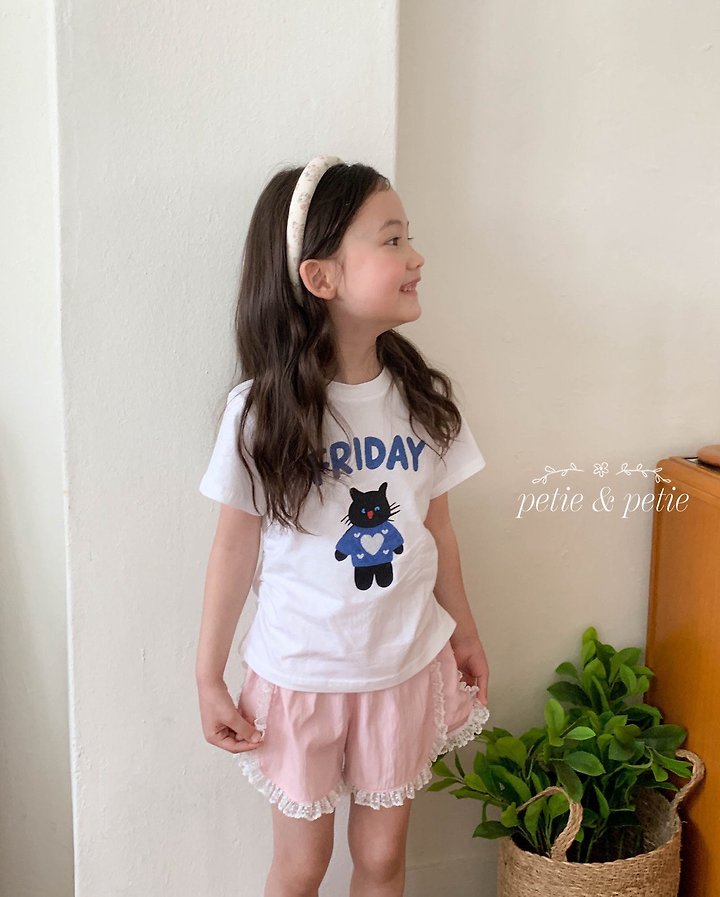 Petit & Petit - Korean Children Fashion - #littlefashionista - Cats Shirring Tee - 6
