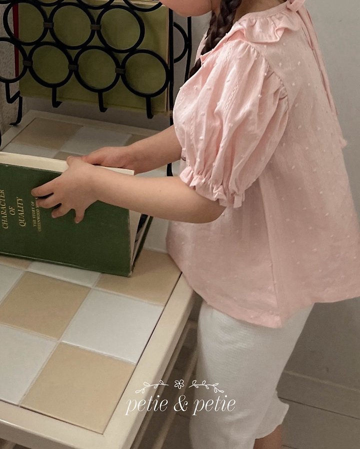 Petit & Petit - Korean Children Fashion - #littlefashionista - Margaret Blouse - 11