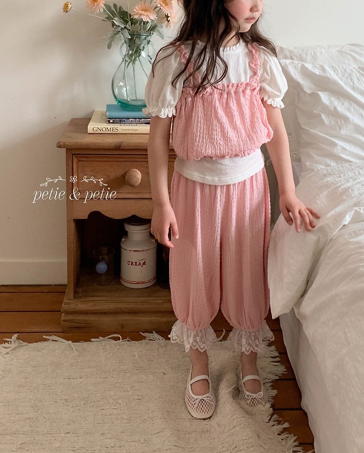 Petit & Petit - Korean Children Fashion - #minifashionista - Popcorn Frill Bustier - 3