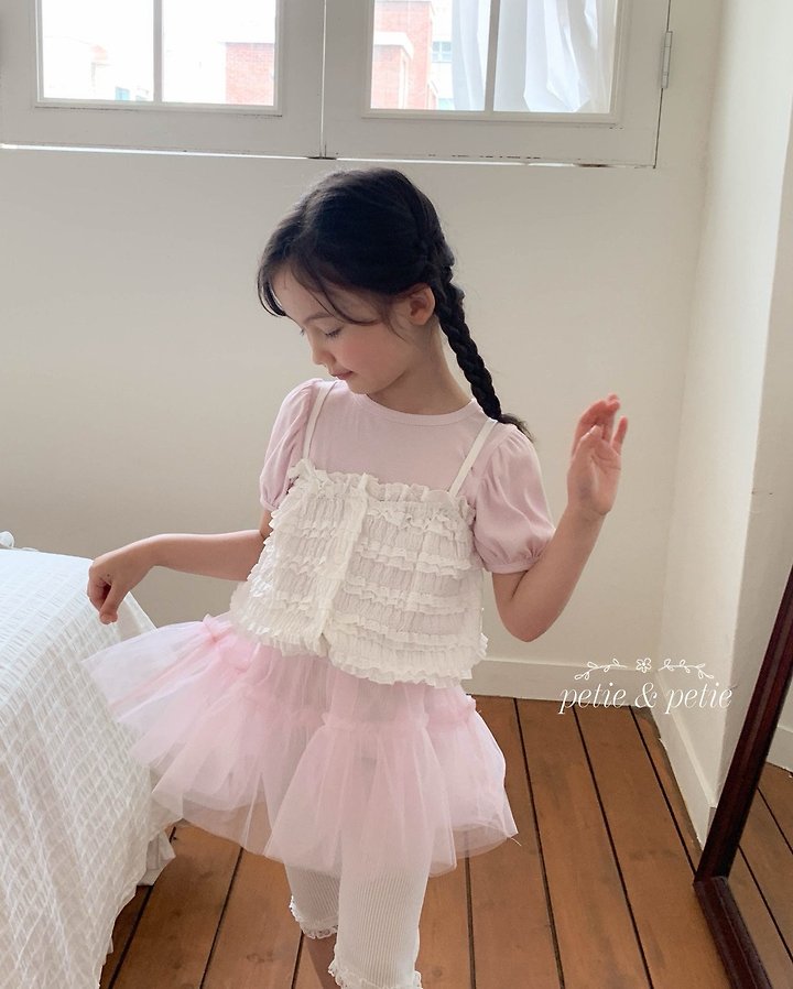Petit & Petit - Korean Children Fashion - #minifashionista - Lua Tulle One-piece - 2