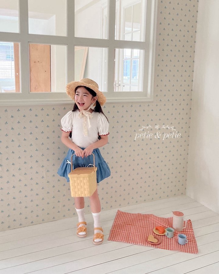 Petit & Petit - Korean Children Fashion - #minifashionista - Eyelet Tee - 7