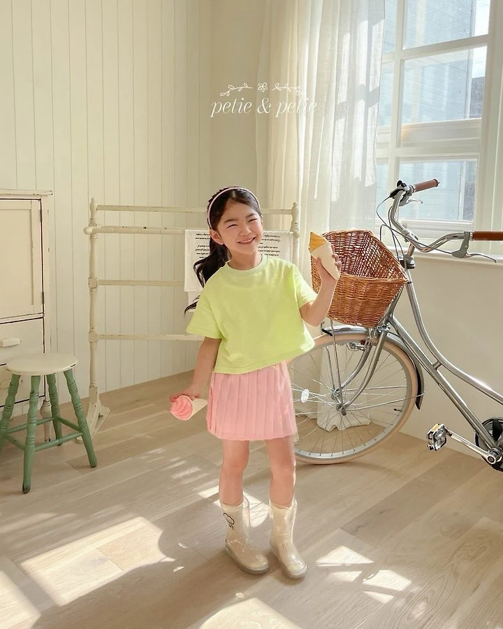 Petit & Petit - Korean Children Fashion - #minifashionista - Pleated Skort - 5