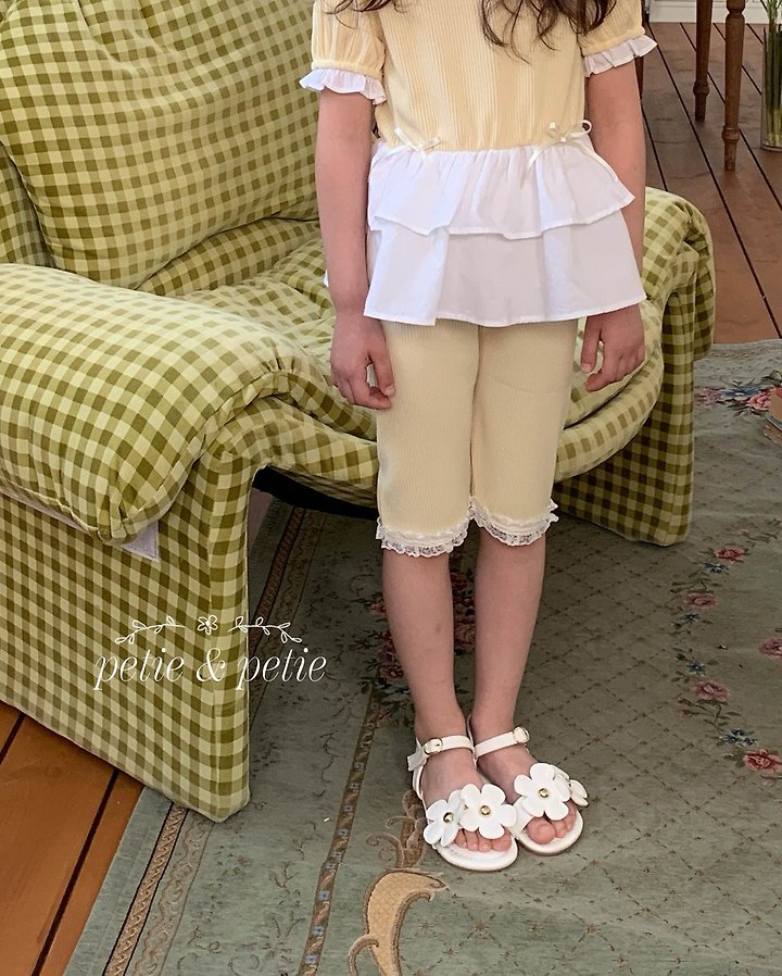 Petit & Petit - Korean Children Fashion - #prettylittlegirls - Dalgona Frill Tee - 6