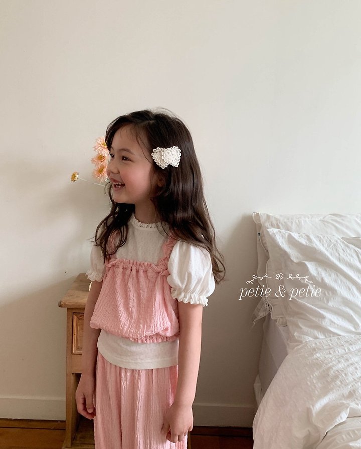 Petit & Petit - Korean Children Fashion - #minifashionista - Popcorn Frill Bustier - 4