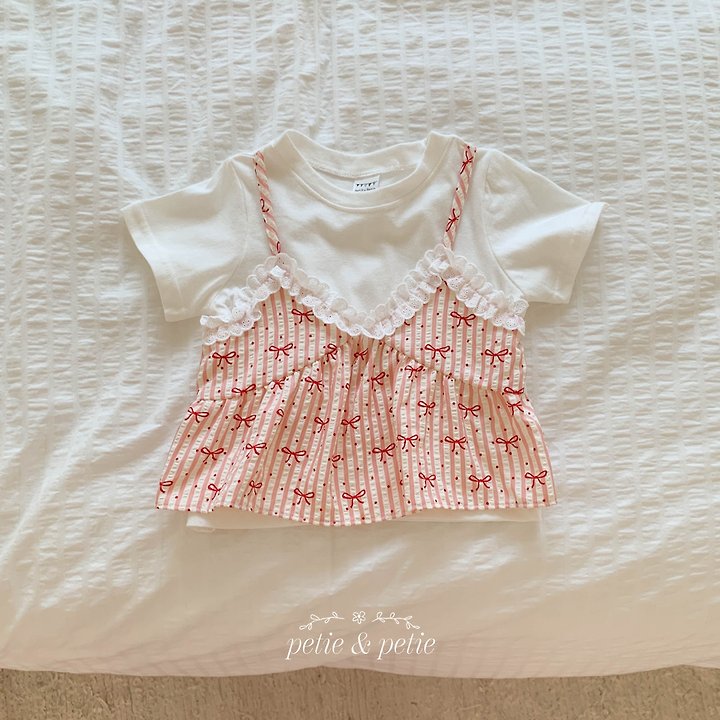 Petit & Petit - Korean Children Fashion - #prettylittlegirls - Ribbon Bustier - 12