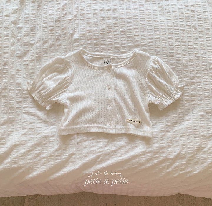 Petit & Petit - Korean Children Fashion - #prettylittlegirls - Eyelet Cardigan - 3