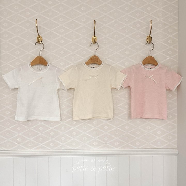 Petit & Petit - Korean Children Fashion - #prettylittlegirls - Milk Tee
