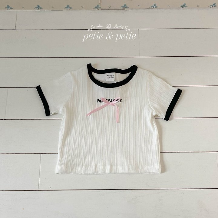 Petit & Petit - Korean Children Fashion - #prettylittlegirls - Mary Jane Tee - 12