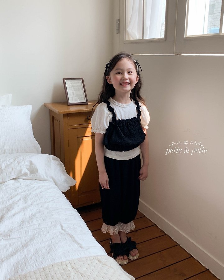 Petit & Petit - Korean Children Fashion - #stylishchildhood - Popcorn Frill Bustier - 7