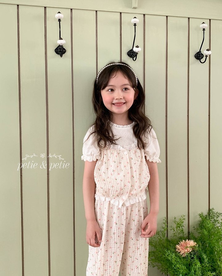 Petit & Petit - Korean Children Fashion - #todddlerfashion - Sweet Bustier - 3