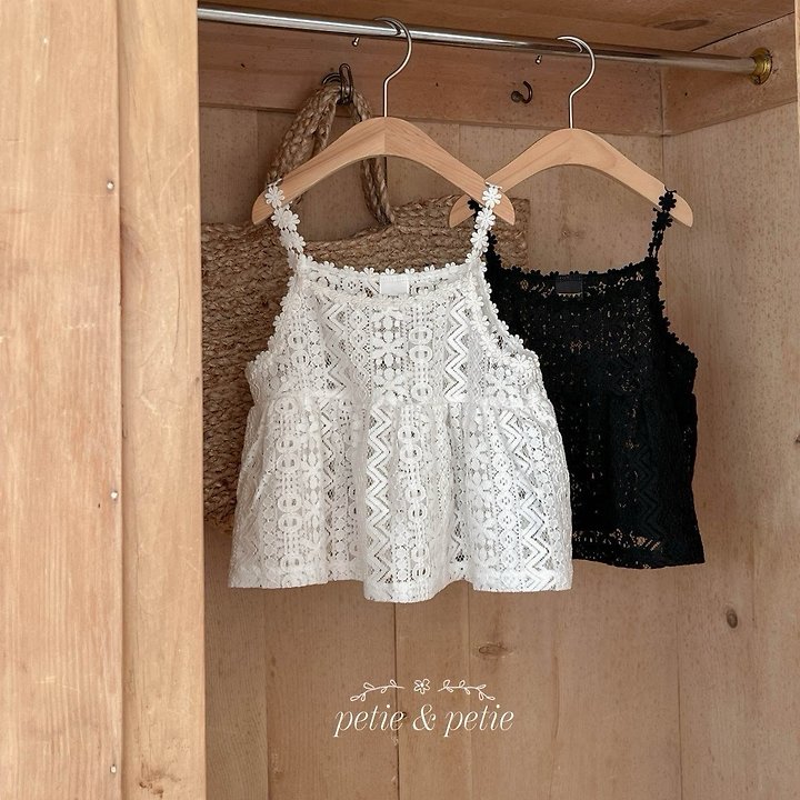 Petit & Petit - Korean Children Fashion - #todddlerfashion - Lace Bustier - 11