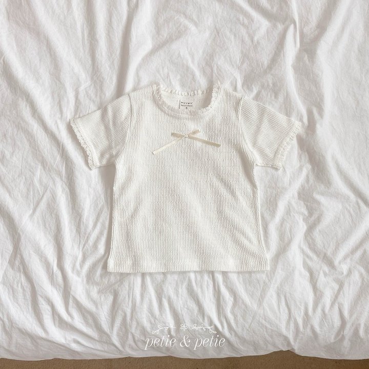 Petit & Petit - Korean Children Fashion - #toddlerclothing - Milk Tee - 3