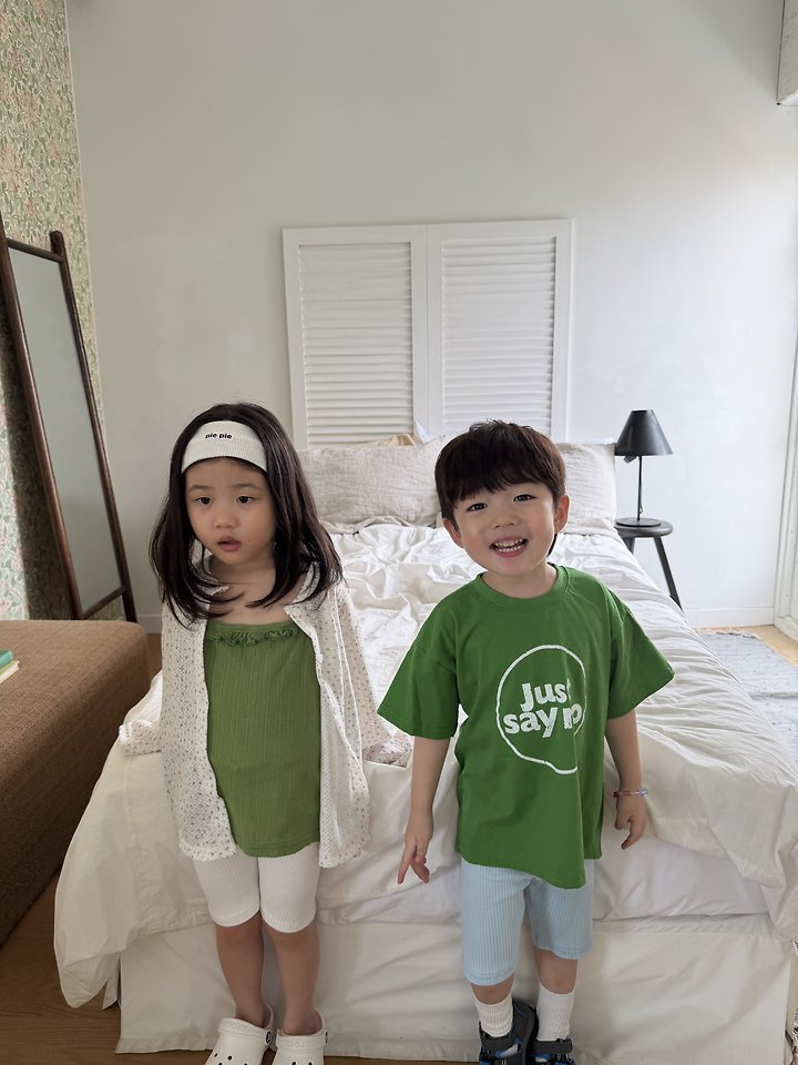 Pie - Korean Children Fashion - #childofig - Just Short Sleeve - 3