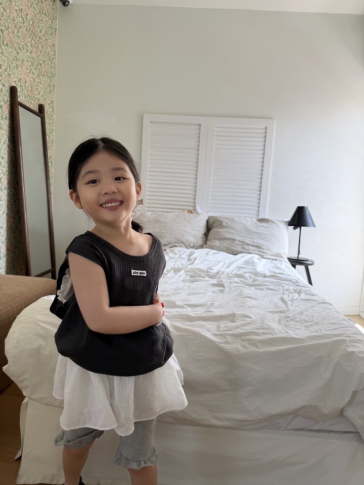 Pie - Korean Children Fashion - #childofig - Frill Leggings - 7