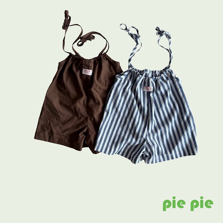Pie - Korean Children Fashion - #childrensboutique - Vacation Overalls
