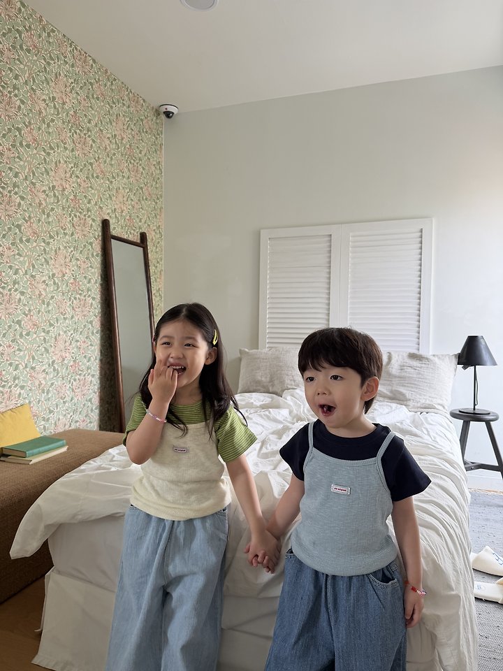 Pie - Korean Children Fashion - #childrensboutique - Candy Bar Strap Sleeveless - 7