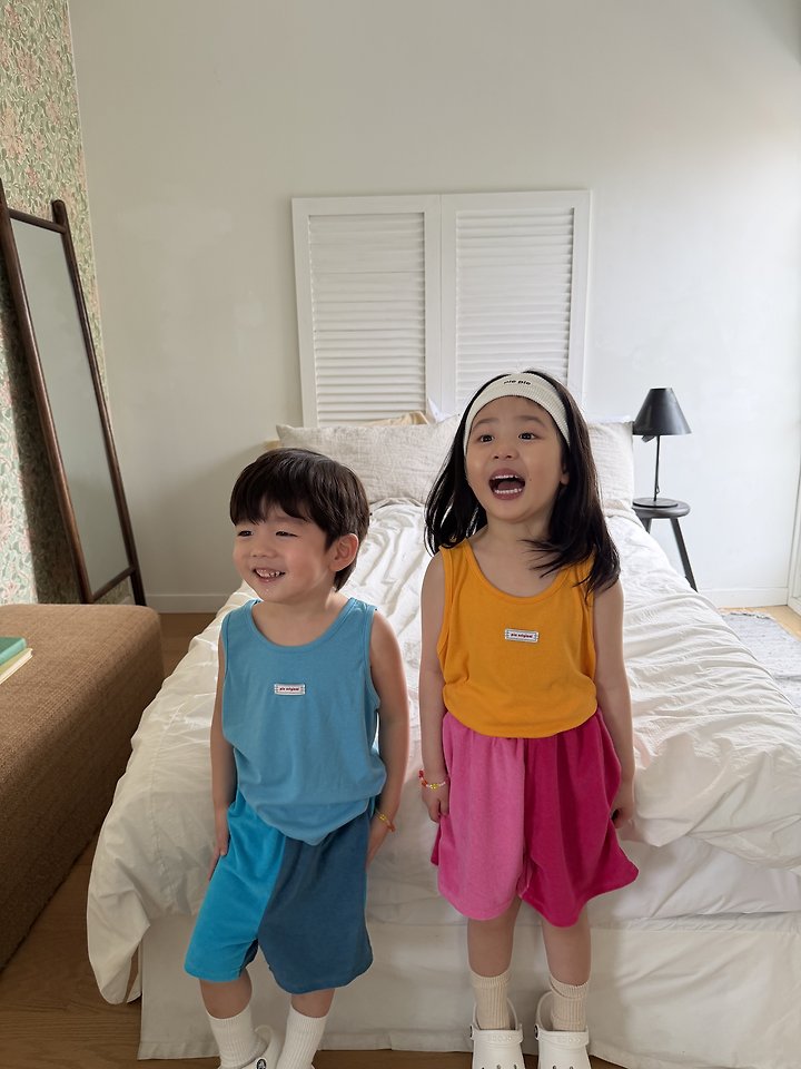 Pie - Korean Children Fashion - #childrensboutique - Half Terry Shorts - 6