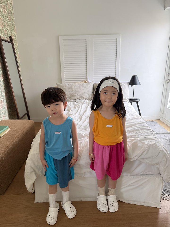 Pie - Korean Children Fashion - #childrensboutique - Vivid Sleeveless - 3