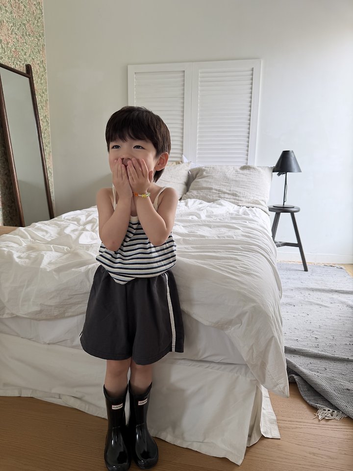 Pie - Korean Children Fashion - #designkidswear - Spring Stripe Sleeveless - 7