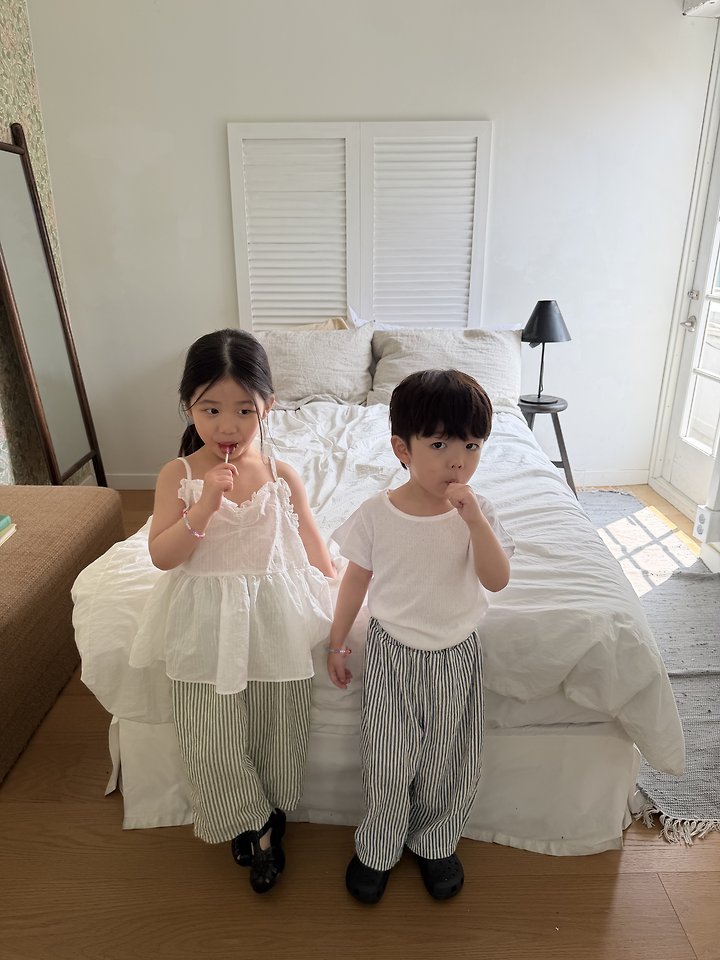 Pie - Korean Children Fashion - #designkidswear - Screw Bar Pants - 10