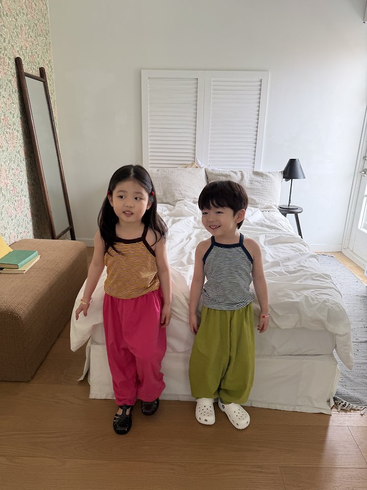 Pie - Korean Children Fashion - #discoveringself - Honeybee Stripe Sleeveless - 7