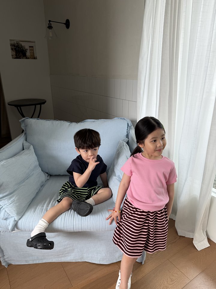 Pie - Korean Children Fashion - #discoveringself - Melona Terry Shorts - 6