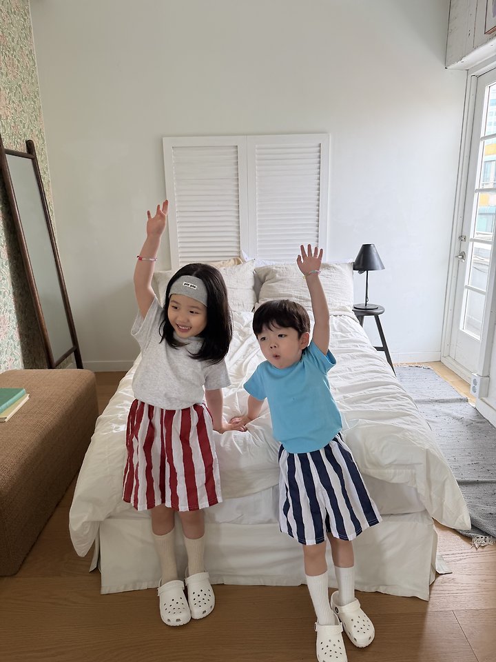 Pie - Korean Children Fashion - #designkidswear - Mimi Ribbed Short Sleeve - 4