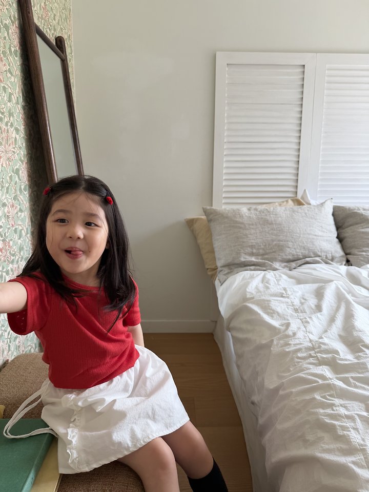 Pie - Korean Children Fashion - #discoveringself - Candy Eyelet Tee - 5