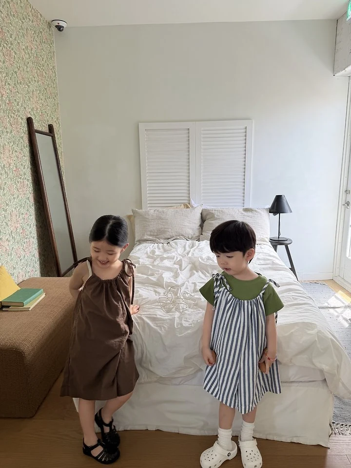 Pie - Korean Children Fashion - #discoveringself - Vacation Overalls - 4