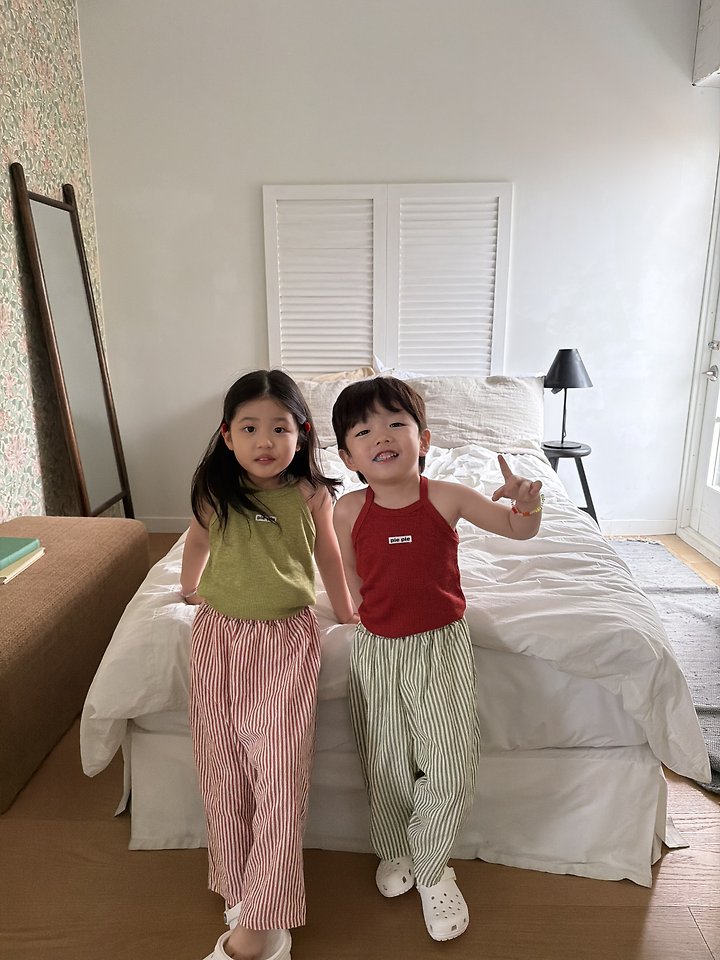 Pie - Korean Children Fashion - #fashionkids - Screw Bar Pants - 12