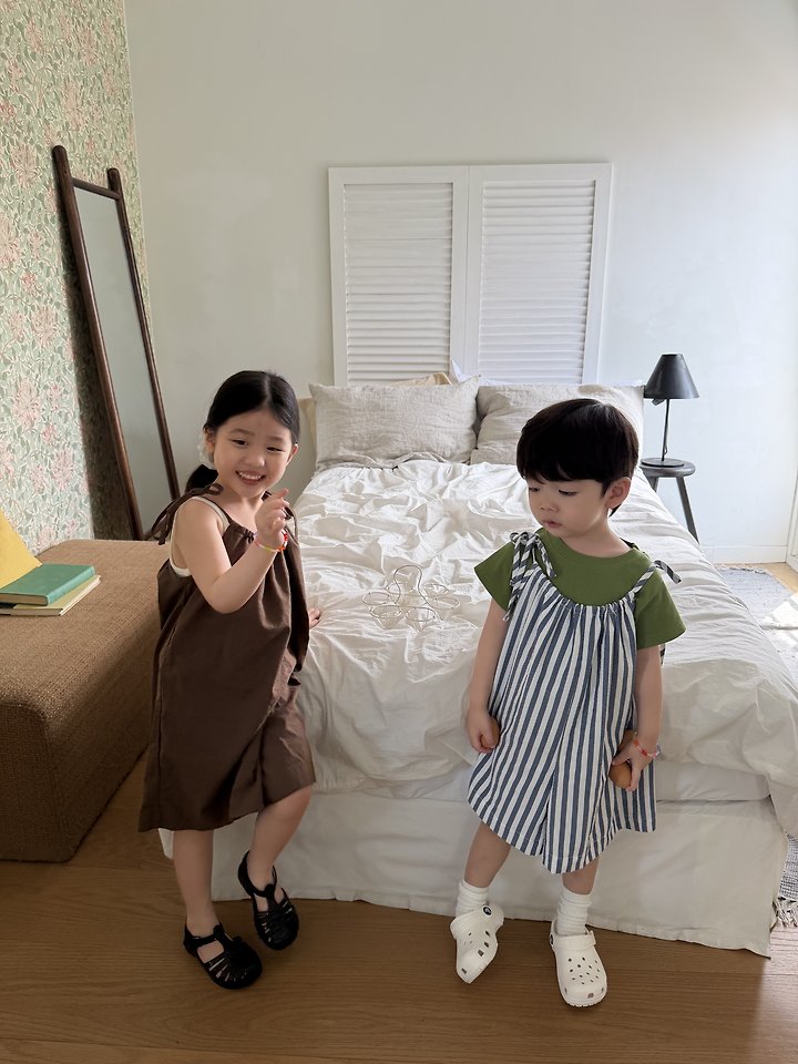 Pie - Korean Children Fashion - #kidsshorts - Vacation Overalls - 5