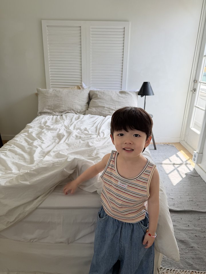 Pie - Korean Children Fashion - #kidsshorts - Ping Pong Sleeveless - 5