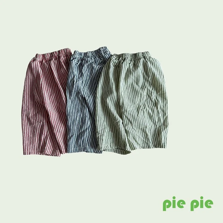 Pie - Korean Children Fashion - #kidzfashiontrend - Screw Bar Pants