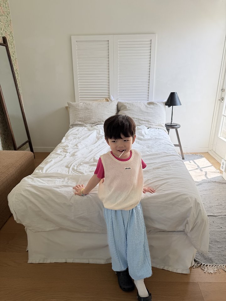 Pie - Korean Children Fashion - #littlefashionista - Aircon Layered Vest - 12