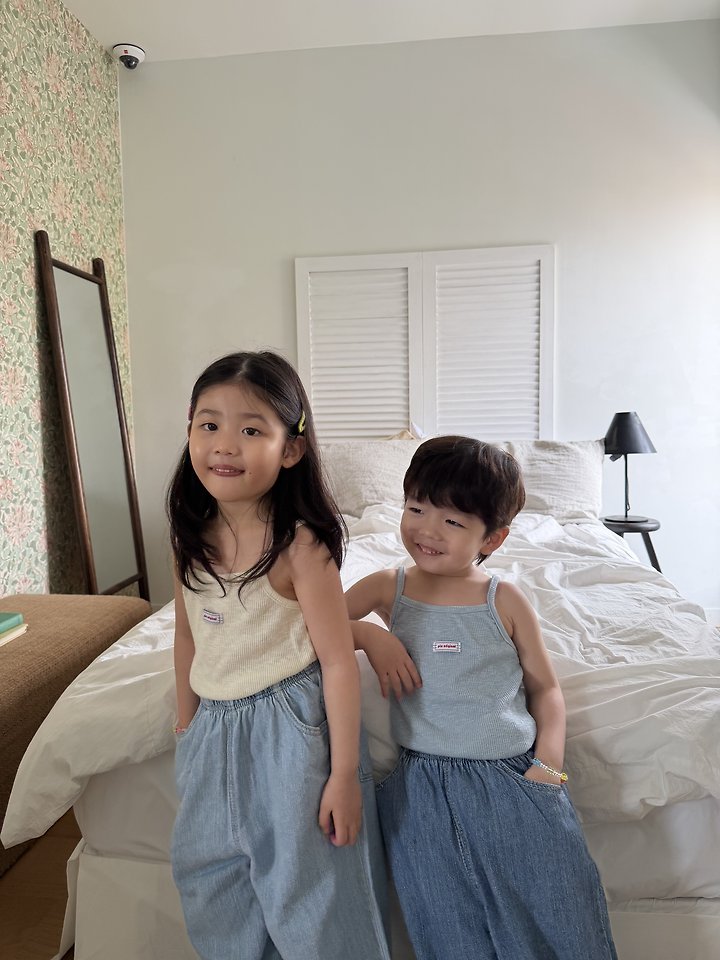 Pie - Korean Children Fashion - #minifashionista - Candy Bar Strap Sleeveless - 3