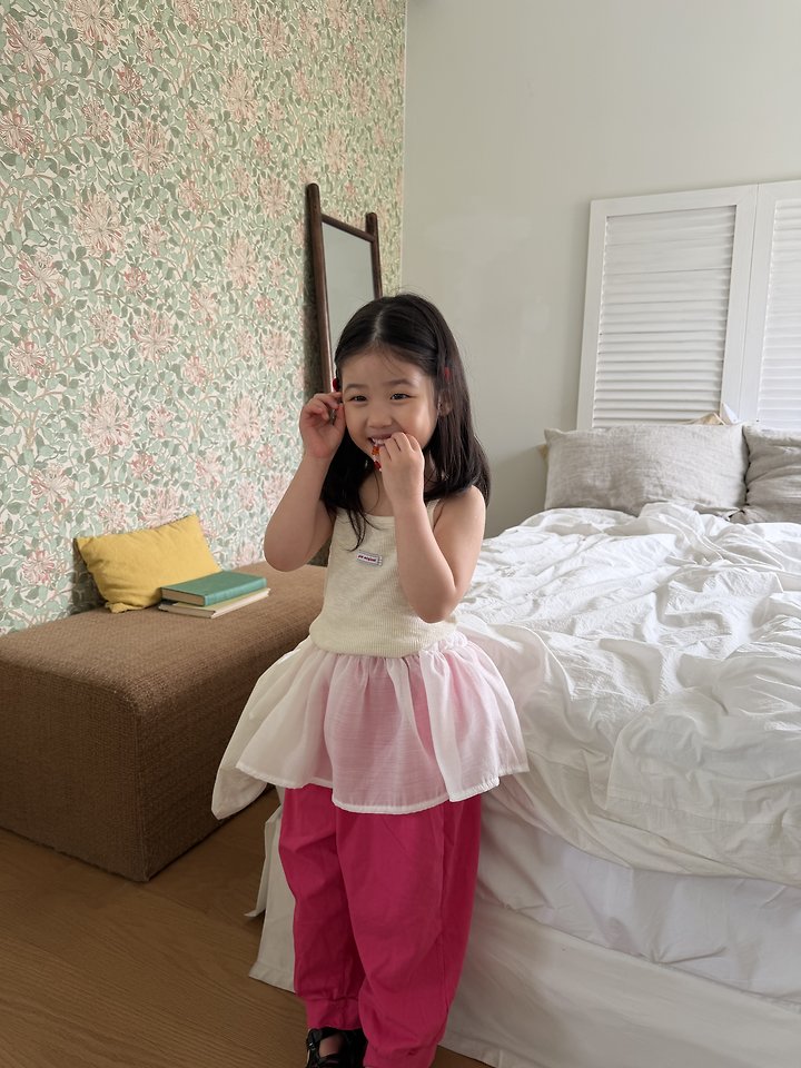 Pie - Korean Children Fashion - #magicofchildhood - Cotton Candy Layered Skirt - 4