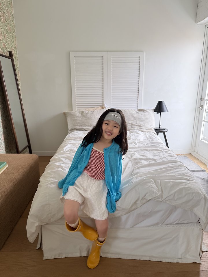 Pie - Korean Children Fashion - #prettylittlegirls - Nha Trang Summer Cardigan - 3