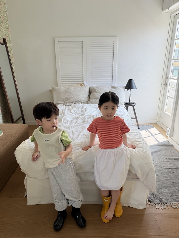 Pie - Korean Children Fashion - #stylishchildhood - Candy Eyelet Skirt - 9
