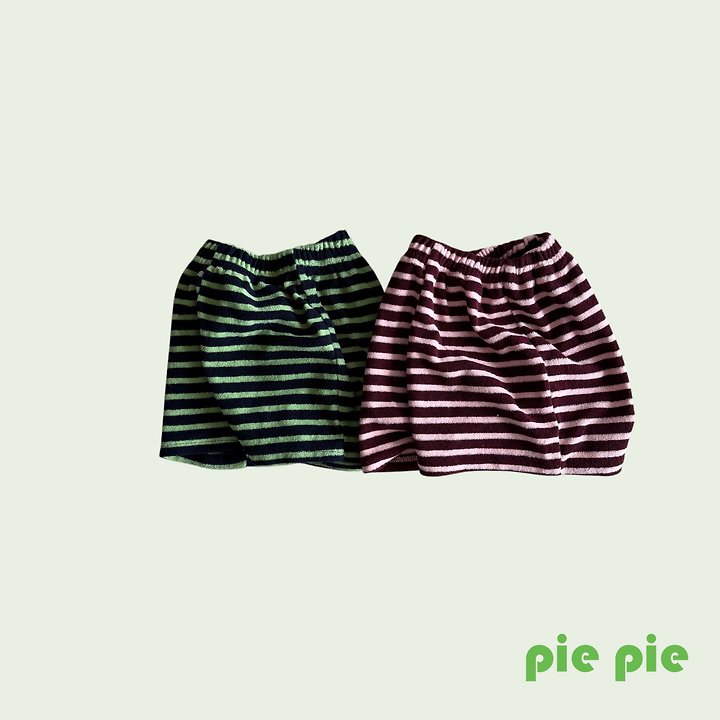 Pie - Korean Children Fashion - #toddlerclothing - Melona Terry Shorts
