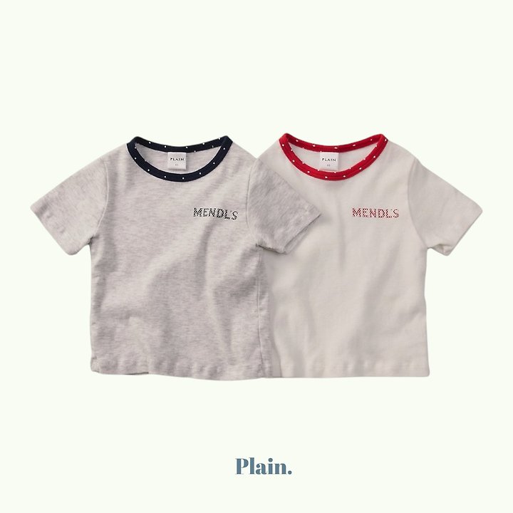 Plain - Korean Children Fashion - #Kfashion4kids - Mendles Slim Tee