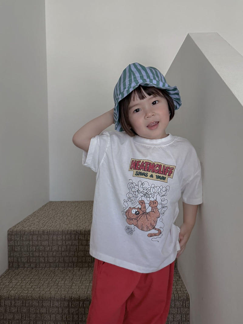 Plain - Korean Children Fashion - #Kfashion4kids - Nyangnyang Tee - 11