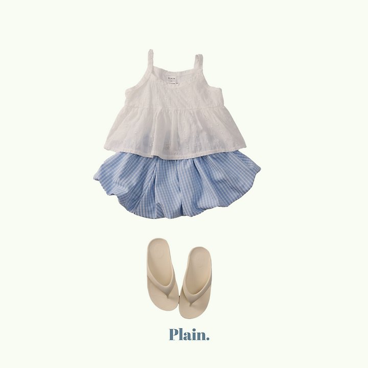 Plain - Korean Children Fashion - #childofig - Blossom Crop One-piece - 7