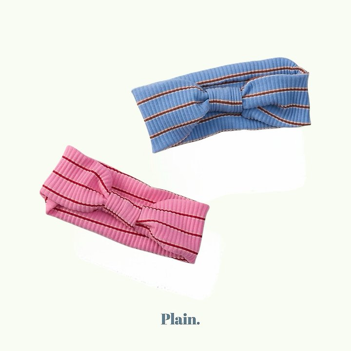 Plain - Korean Children Fashion - #childofig - Ribbony Hairband