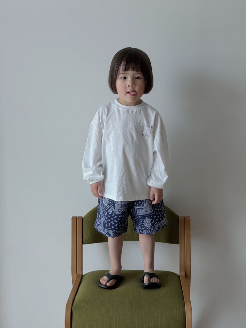Plain - Korean Children Fashion - #childofig - Paisley Half Pants - 10