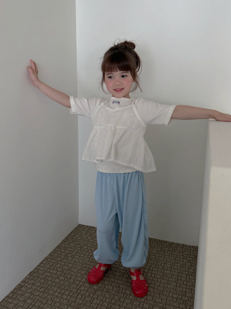 Plain - Korean Children Fashion - #childofig - Flowy Ice Pants - 8