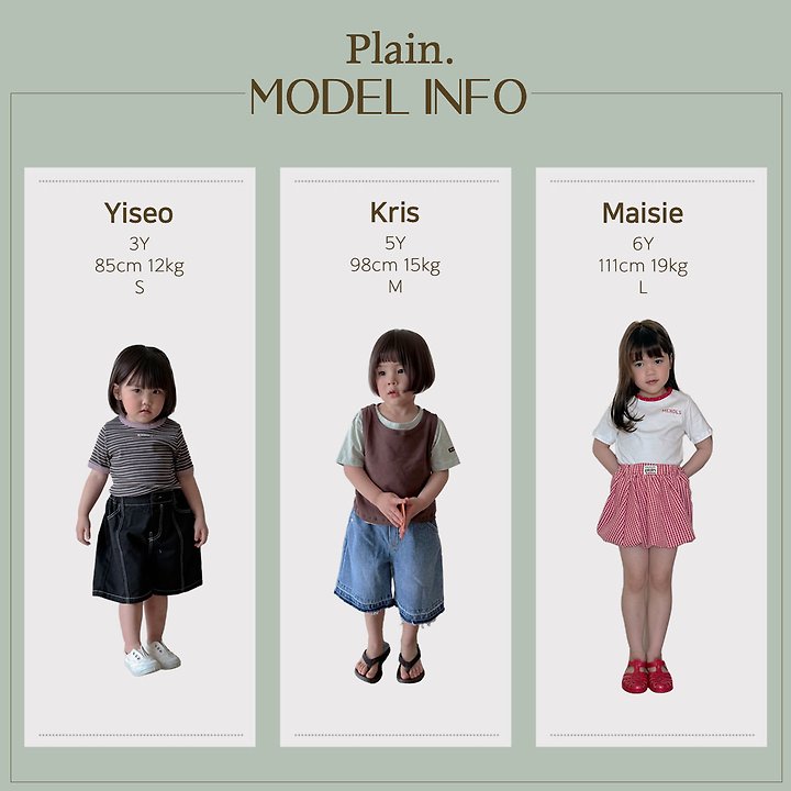 Plain - Korean Children Fashion - #childofig - Nyangnyang Tee - 2