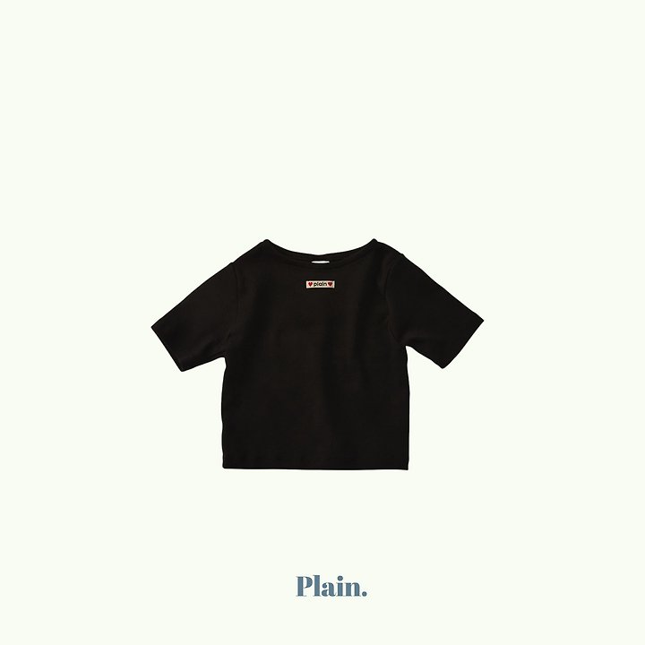 Plain - Korean Children Fashion - #childrensboutique - Basic Boat Neck Tee - 7