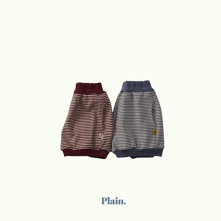 Plain - Korean Children Fashion - #childrensboutique - Tongtong Stripe Pants - 5