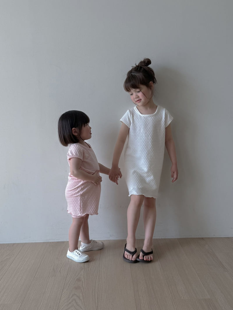 Plain - Korean Children Fashion - #childrensboutique - Popcorn One-piece - 8