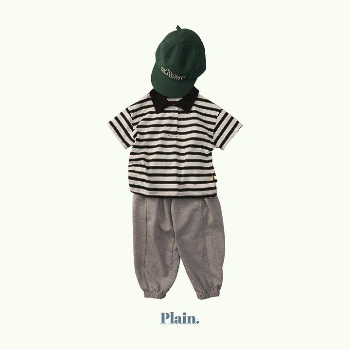 Plain - Korean Children Fashion - #childrensboutique - Summer Loopback Jogger Pants - 8